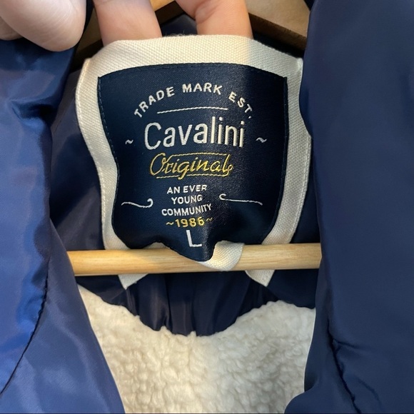 NWOT Navy Cavalini Vest - Picture 4 of 11